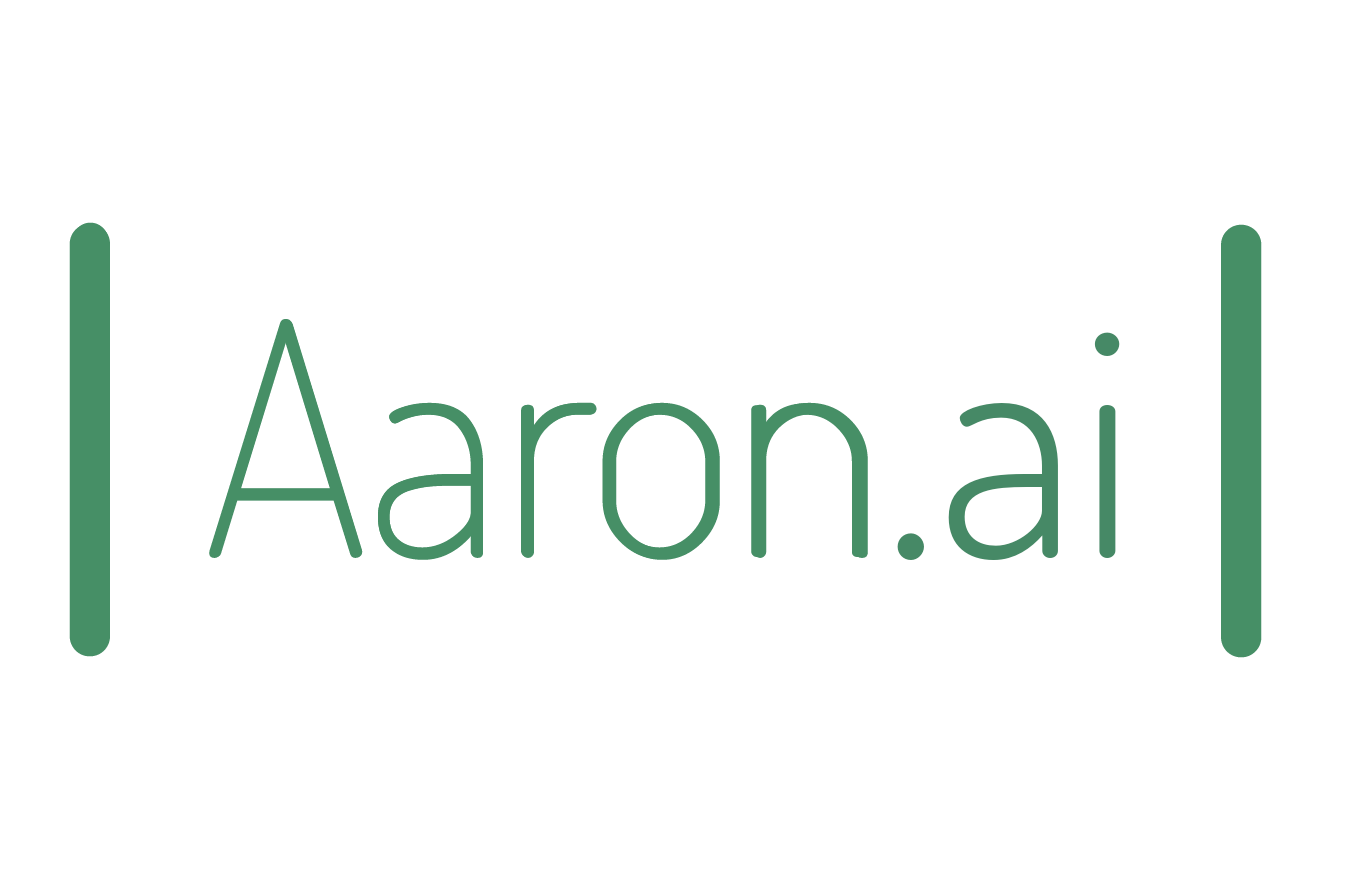Aaron.ai Logo und Hyperlink