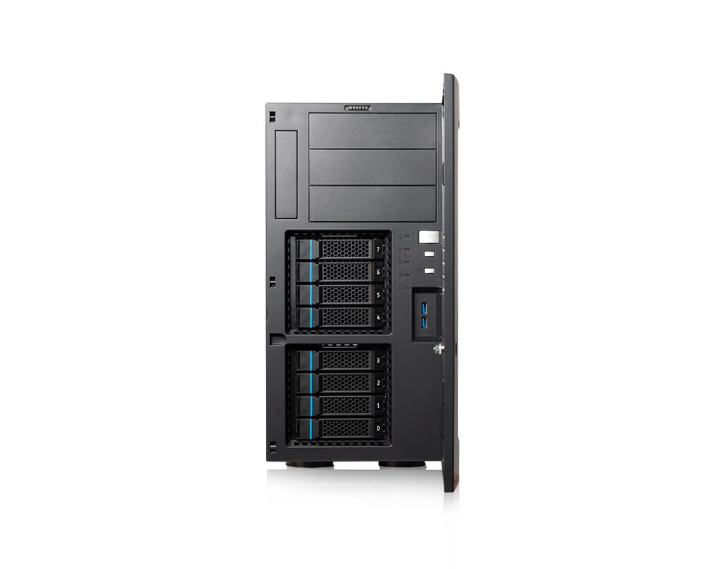 Server-Tower_Intel_Single-CPU_TI108-XE_frontal_offen